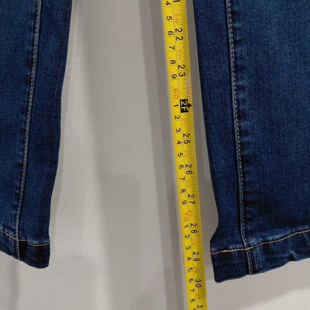 Wide Leg Blue Women's Jeans - Picture 12 of 15